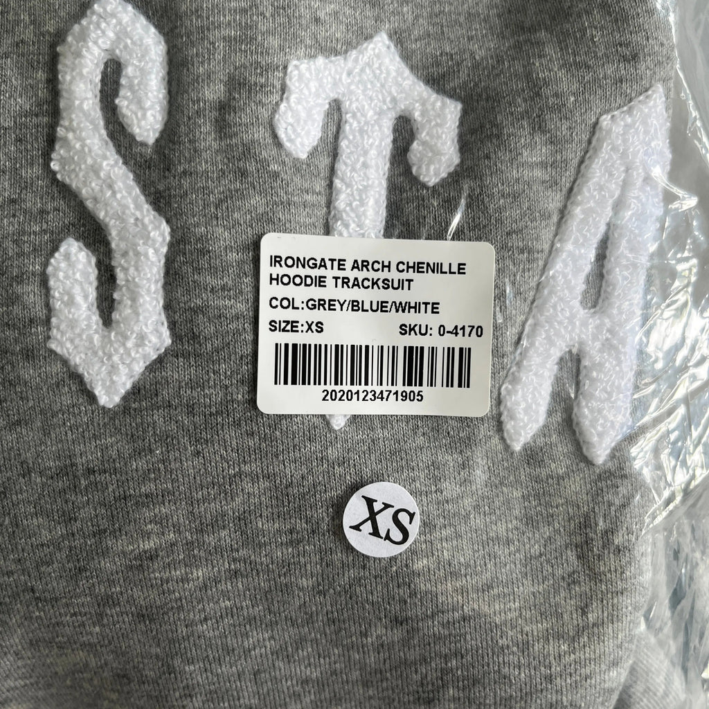 Trapstar Irongate Arch Tracksuit - (GREY ICE EDITION) Trapstar