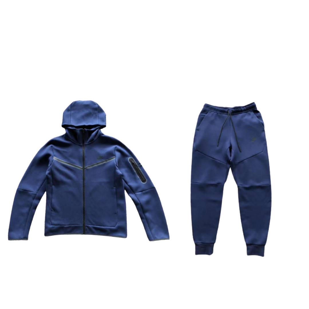 Tech Fleece Tracksuit - Navy Blue