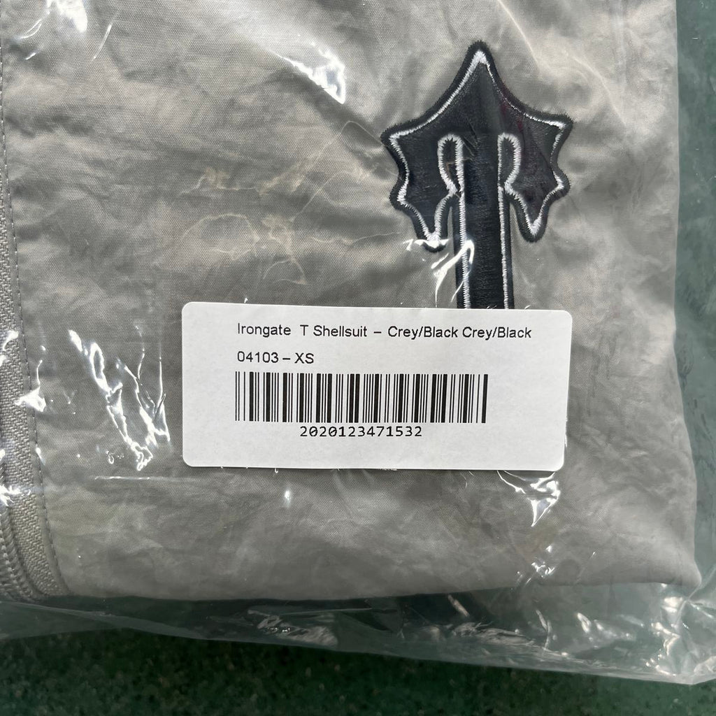 Trapstar Irongate T Shellsuit - (GREY/BLACK)