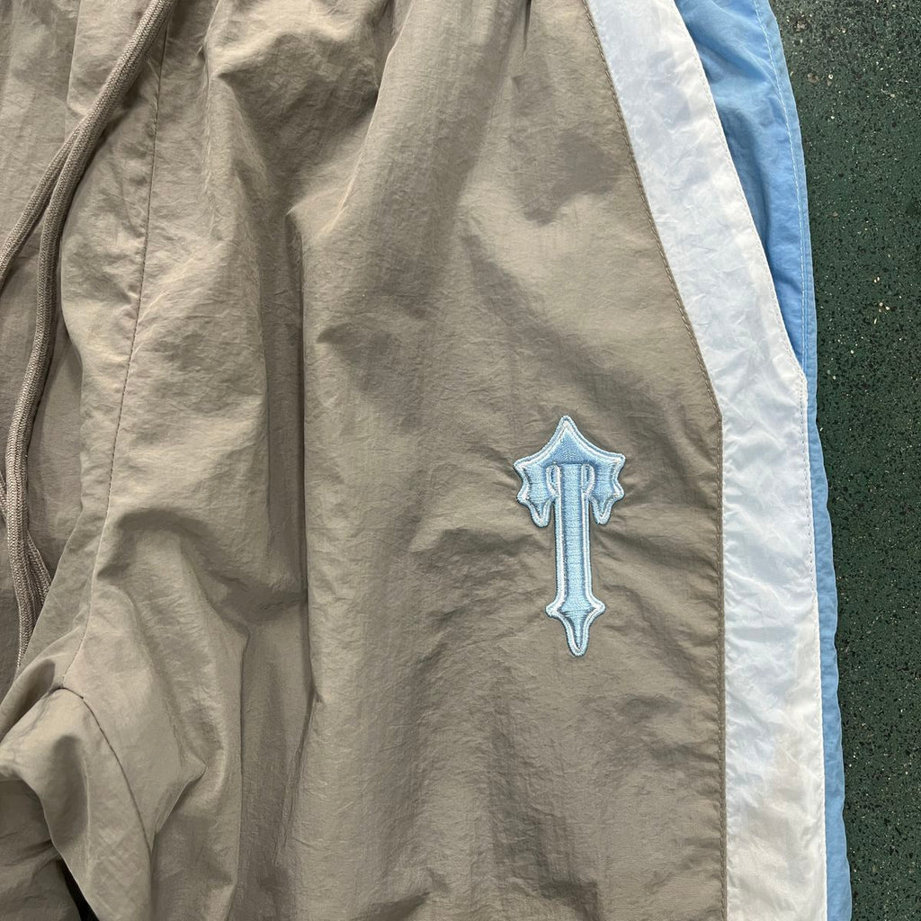 Trapstar Irongate T Shellsuit - (GREY/CASHMERE/BLUE/WHITE)