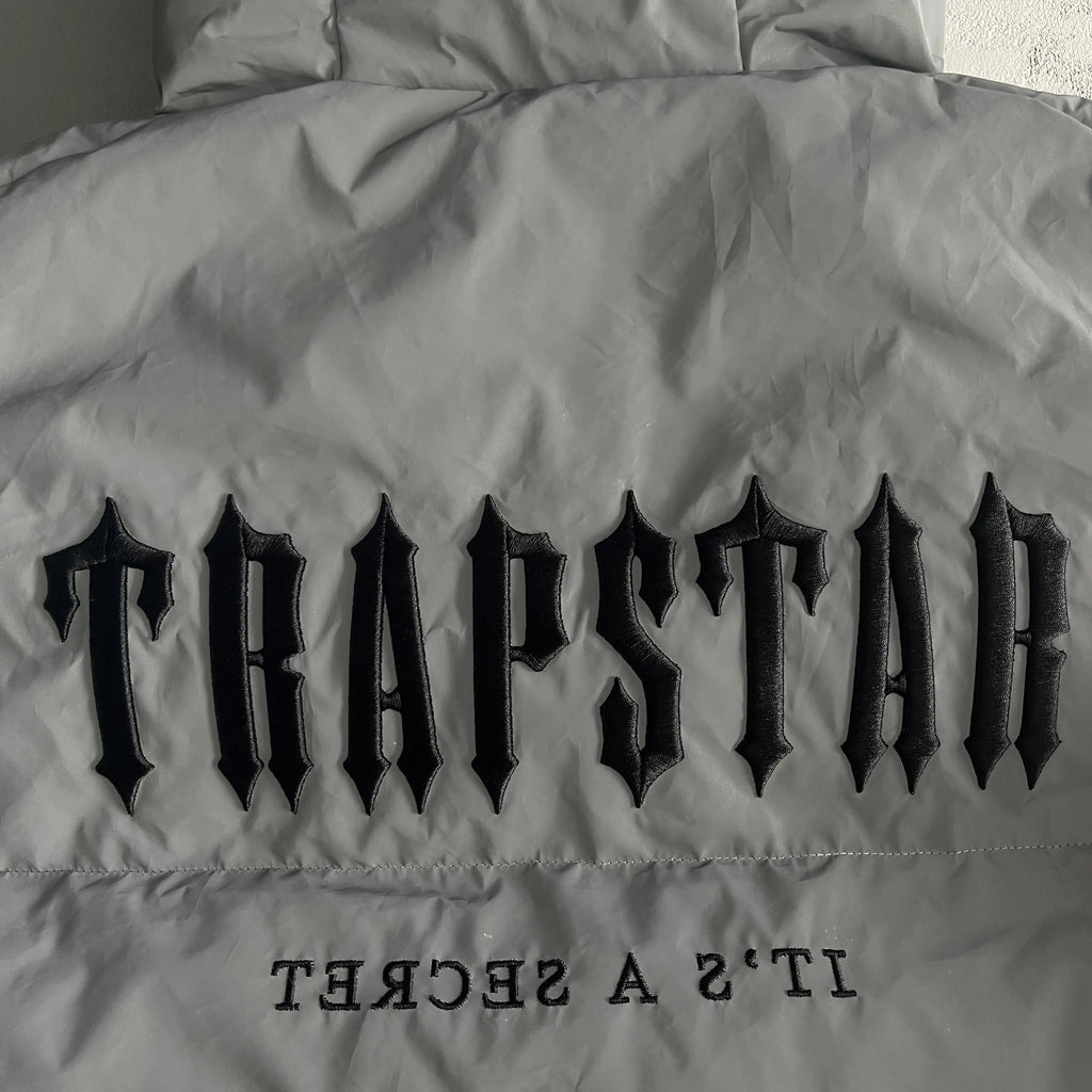 Trapstar Decoded Hooded Puffer 2.0 - (BLACK REFLECTIVE) Trapstar