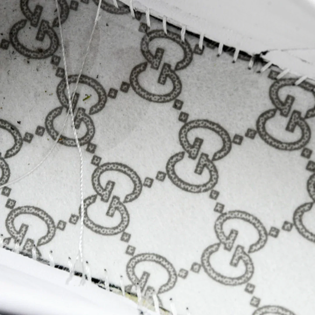 Guссi Ace Web 'Black Monogram'