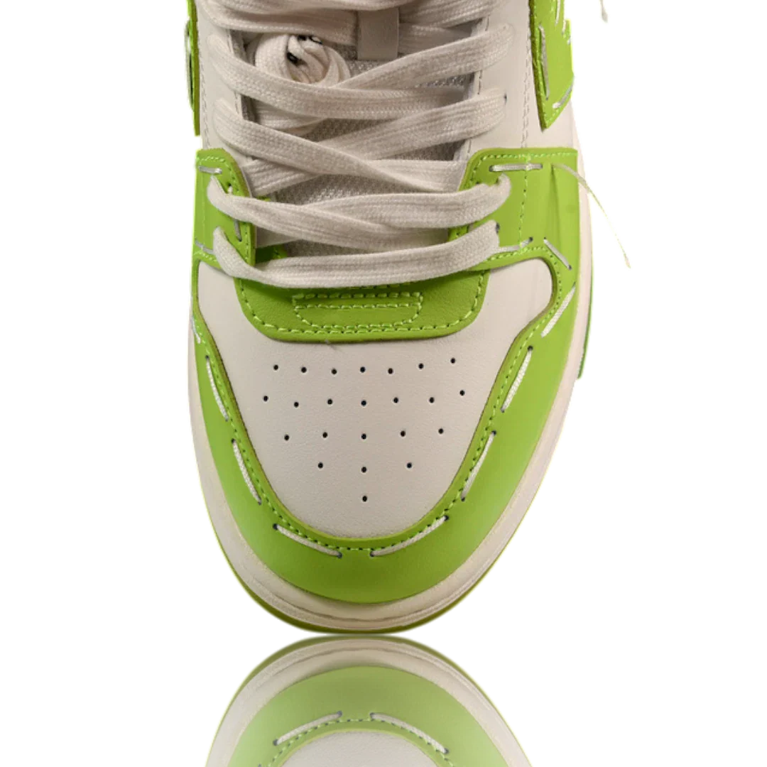 Off-White Out Of Office Low Top - Sartorial Stitch 'Green White'