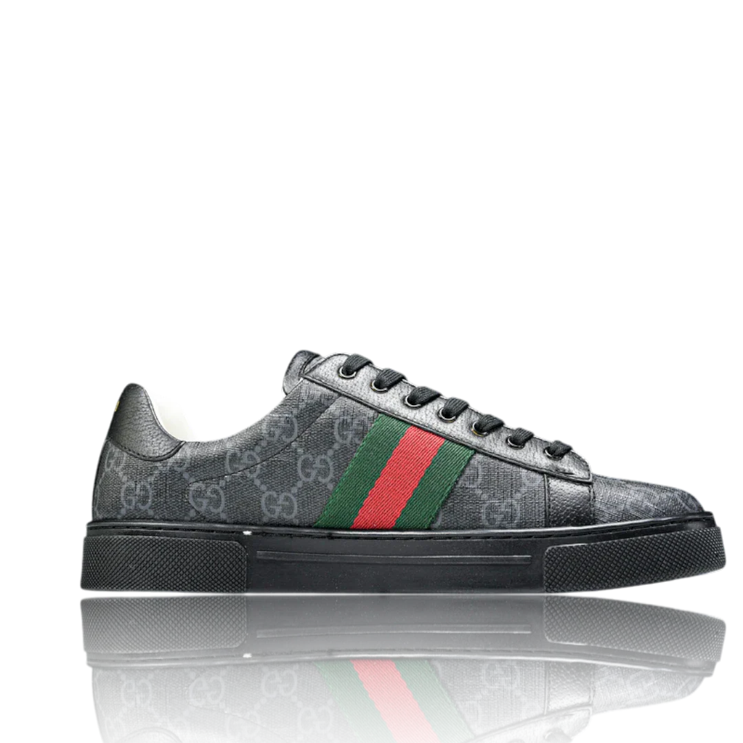 Guссi Ace Web Monogram 'Black'