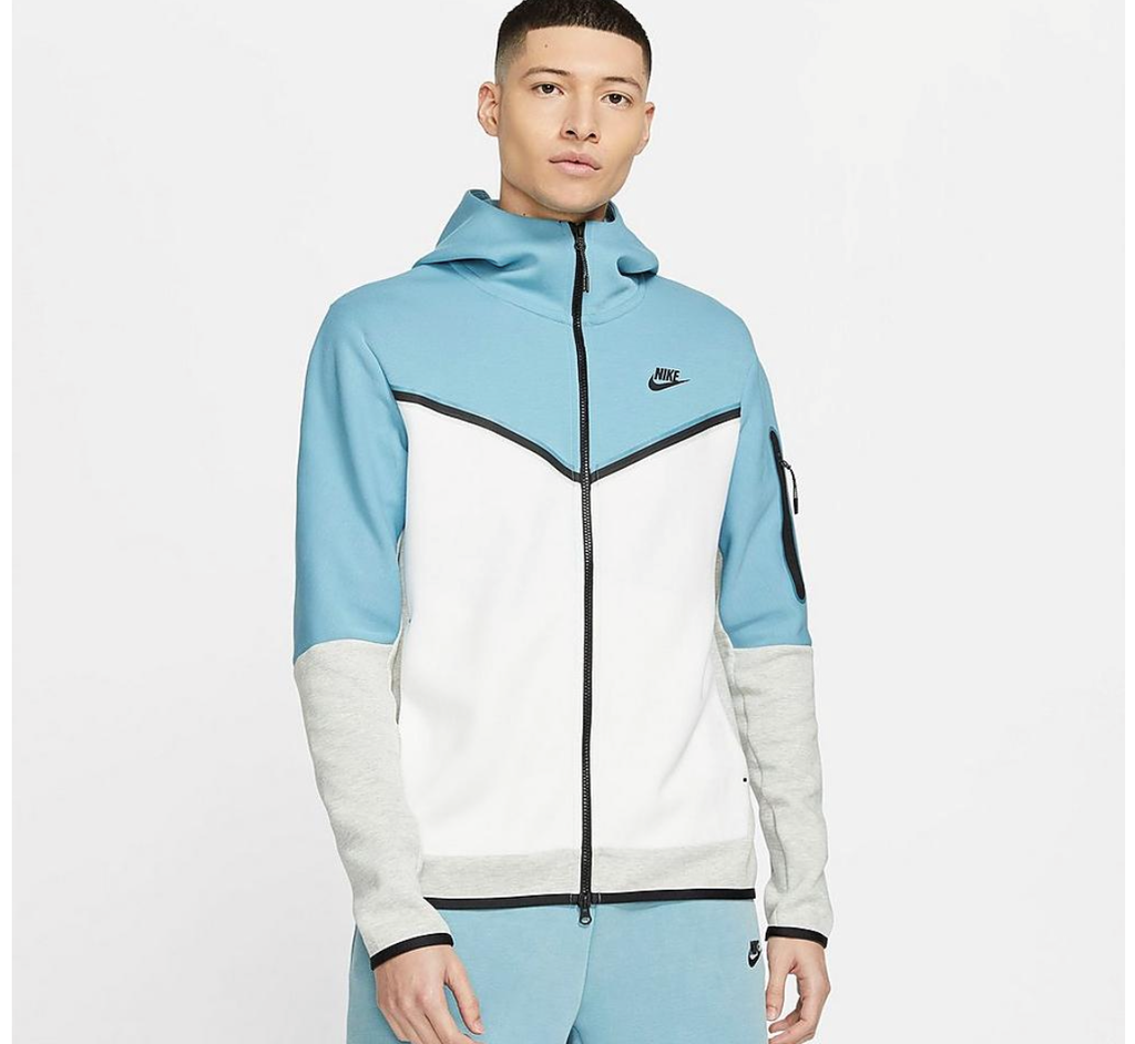 Tech Fleece Tracksuit - Blue & Grey