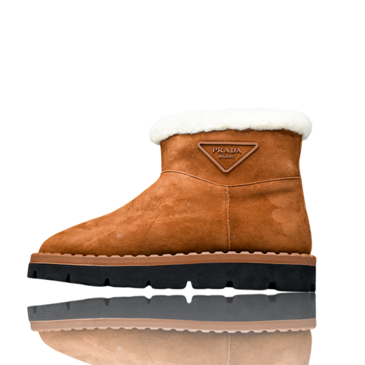 Prada Ankle Boots 'Brown'