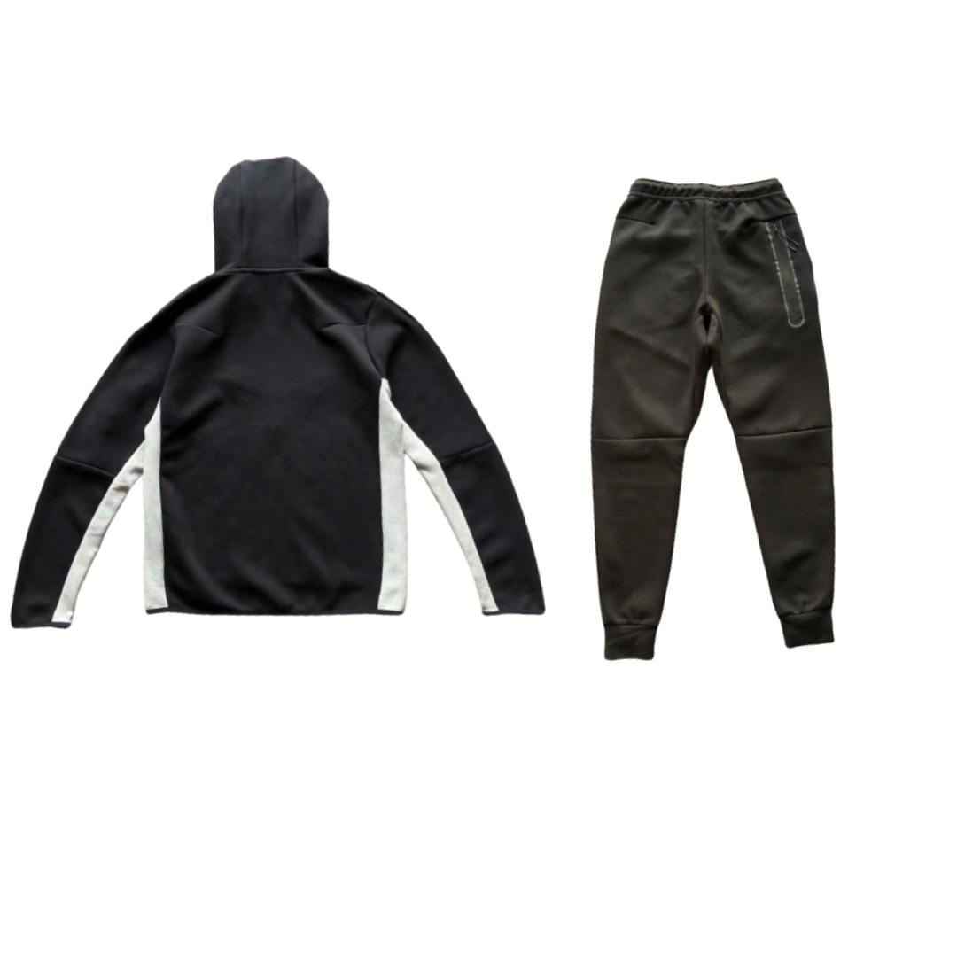 Tech Fleece Tracksuit - Black & Grey