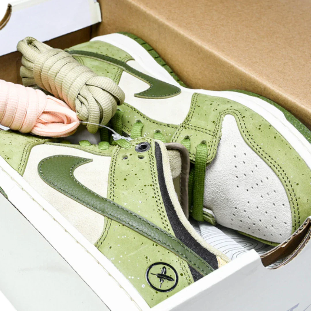 Yuto Horigome x SB Dnk Low 'Asparagus'