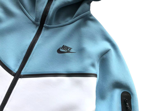 Tech Fleece Tracksuit - Blue & Grey
