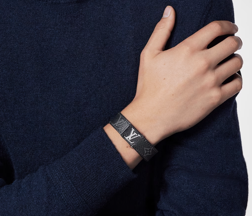 LV Slim Bracelet - Black