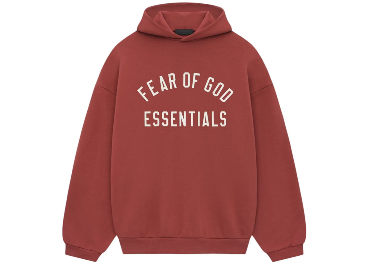 Essential Tracksuit - Fleece Crimson