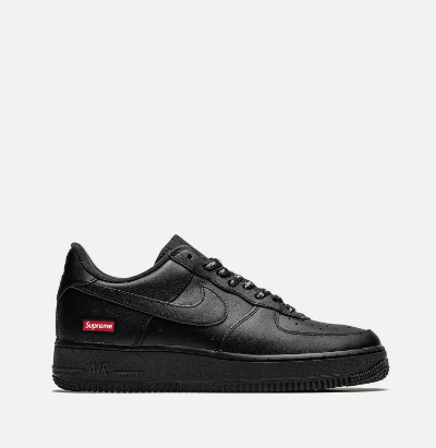 Supreme AF1 - 'Black'