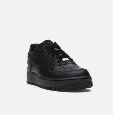 Supreme AF1 - 'Black'