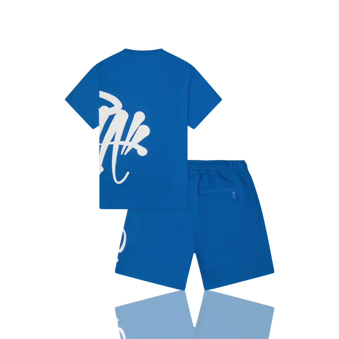 Syna World Team Logo Blue Twin Set