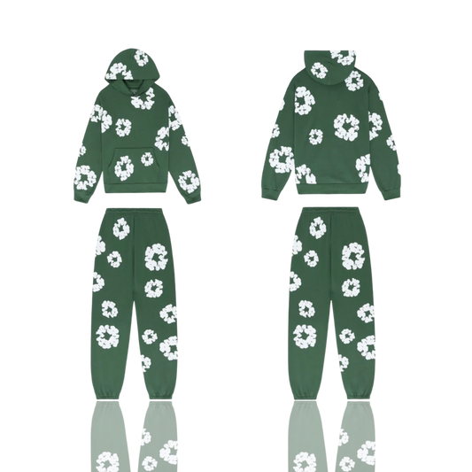 Denim Tears Green ‘The Cotton Wreath’ Tracksuit