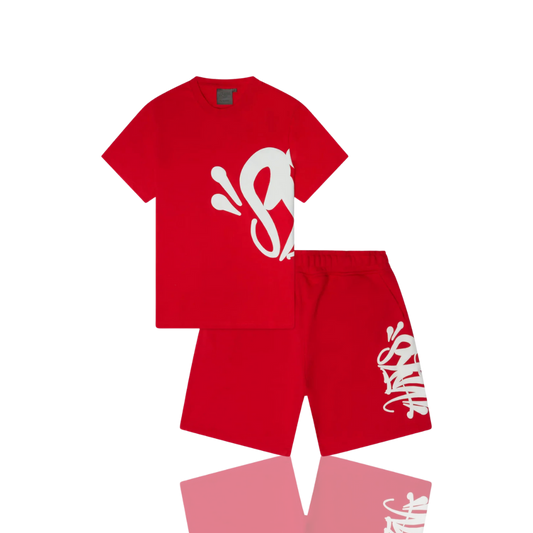 Syna World Team Logo Red Twin Set