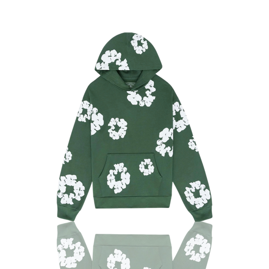 Denim Tears Green ‘The Cotton Wreath’ Hoodie