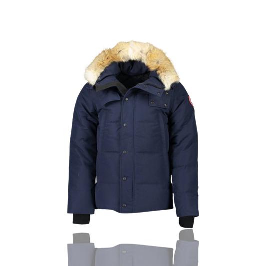 Canada Goose Navy Blue Wyndham Parka