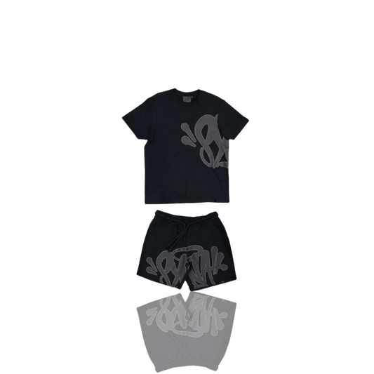 Black Syna Short Set