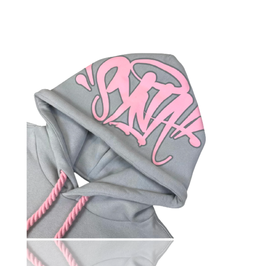 Grey & Pink Syna Tracksuit