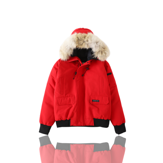 Canada Goose Red Chilliwack Bomber Jacket