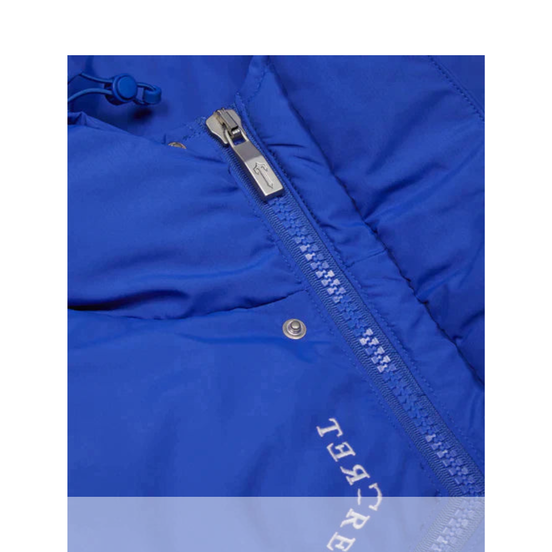 Trapstar DAZZLING BLUE 2.0 DECODED HOODED PUFFER JACKET