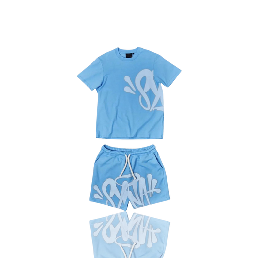 Blue Syna Short Set