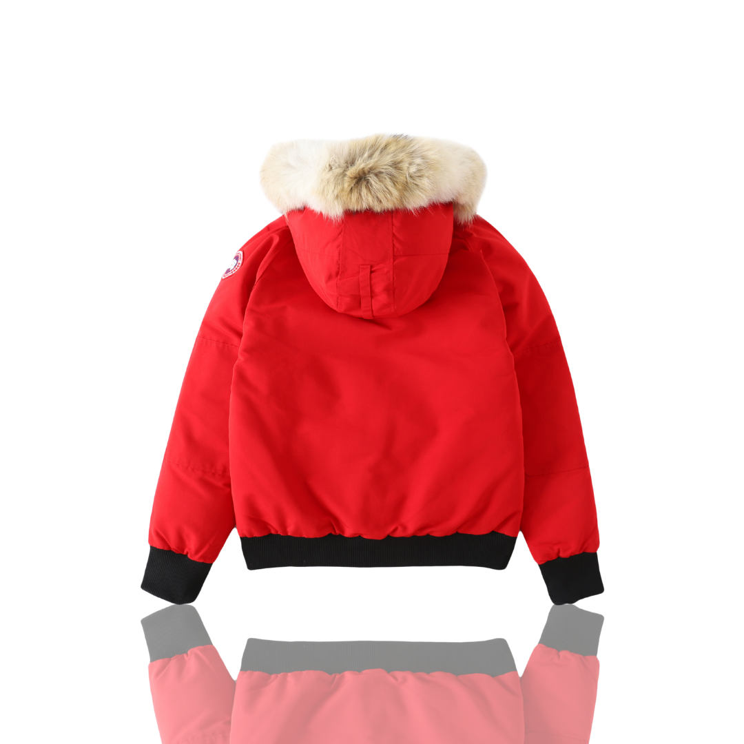 Canada Goose Red Chilliwack Bomber Jacket