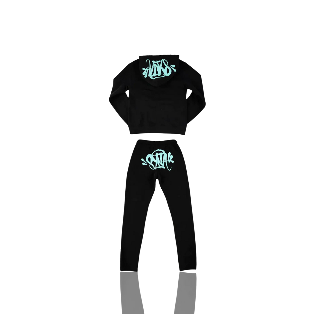 Black & Blue Syna Tracksuit