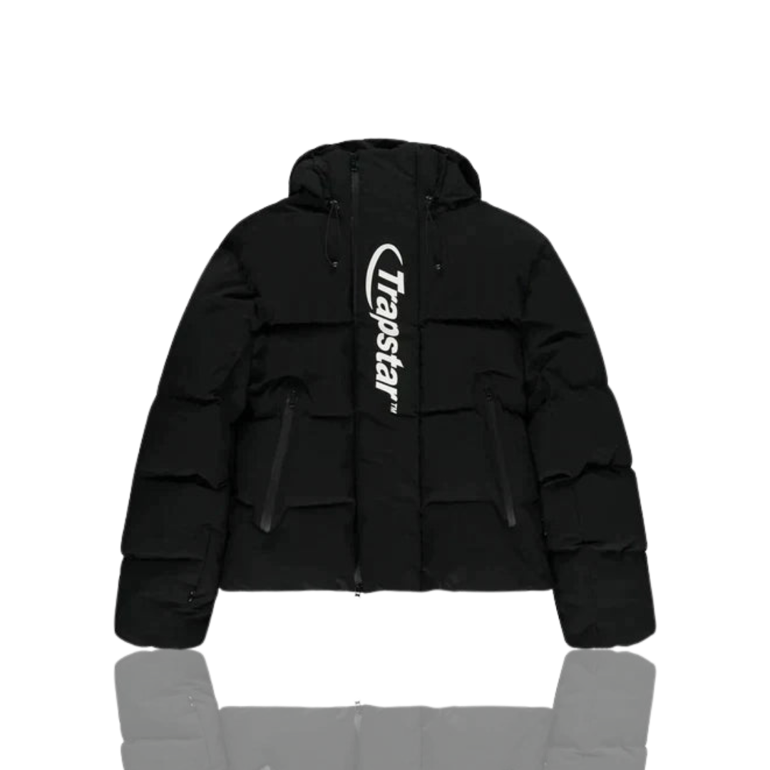 Trapstar BLACK & WHITE HYPERDRIVE TECHNICAL PUFFER JACKET