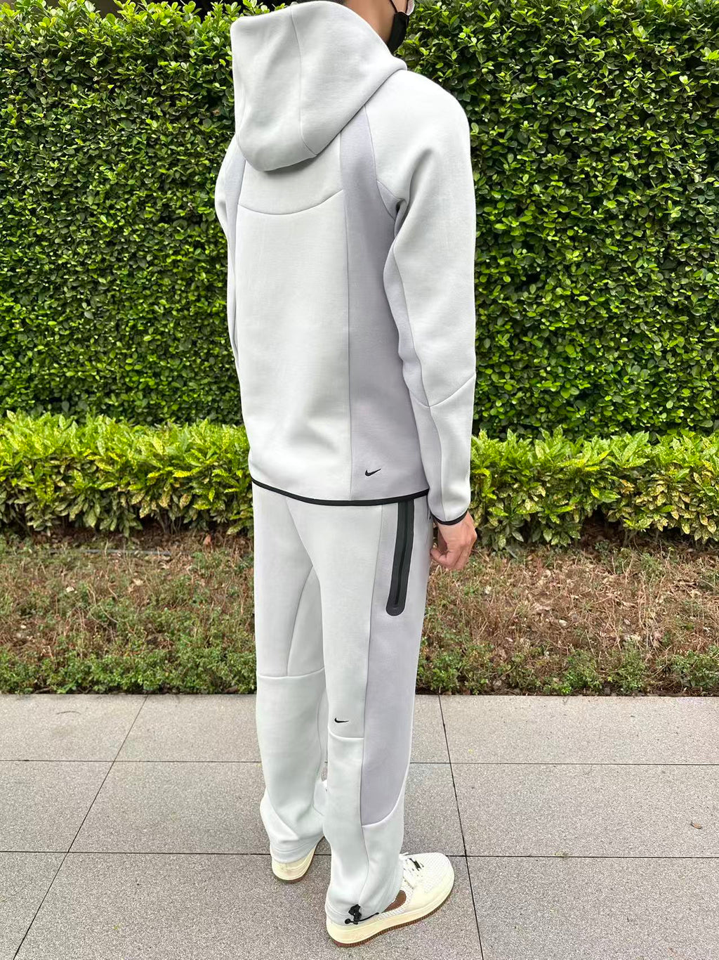 NEW SZN Tech Fleece Tracksuit - Heather Grey