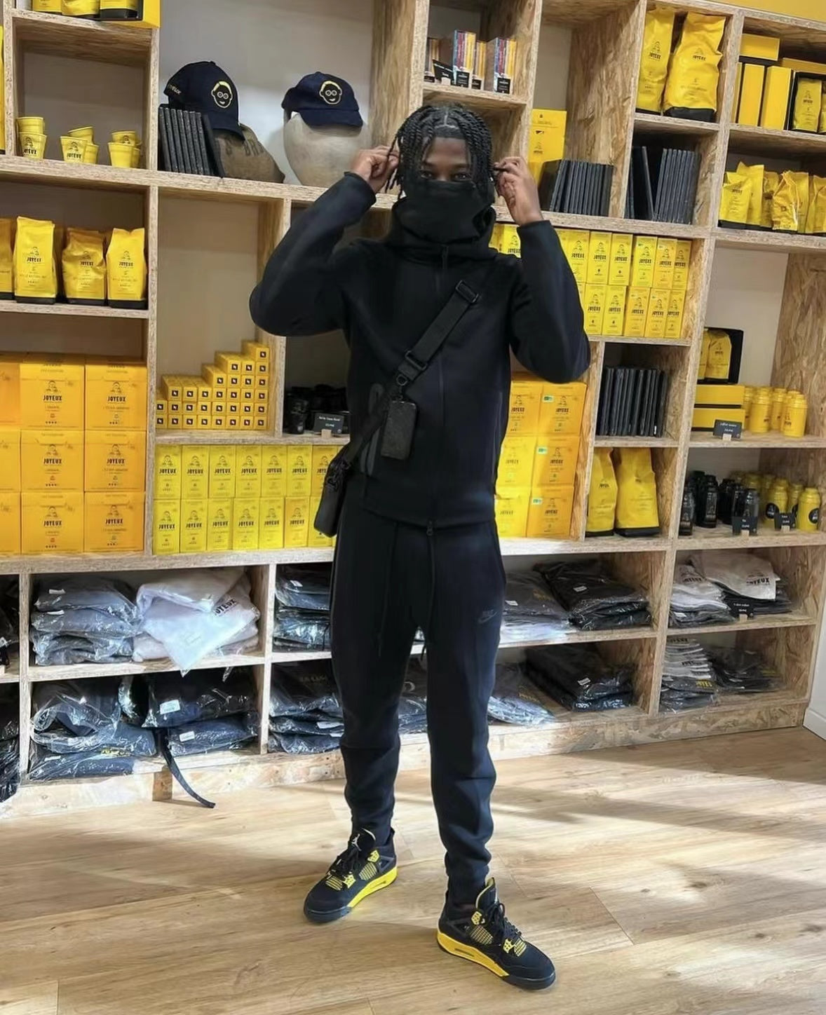 Tech Fleece Tracksuit - Black