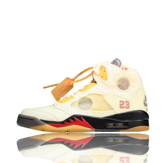 Off-White x AJ5 Retro 'Sail'
