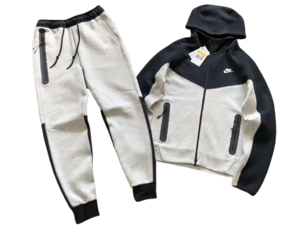 NEW SZN Tech Fleece Tracksuit - Black & Grey