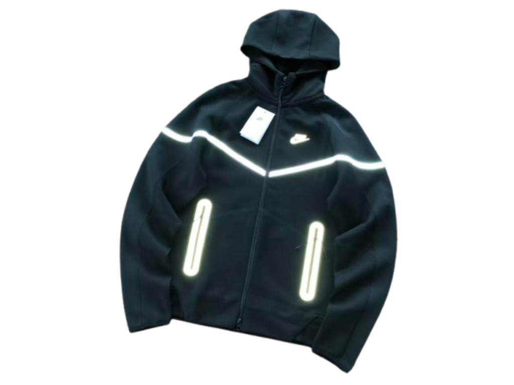 Tech Fleece Tracksuit - Black/Reflective