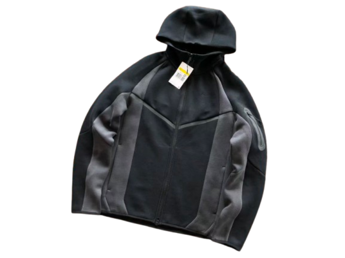 NEW SZN Tech Fleece Tracksuit - Black & Grey