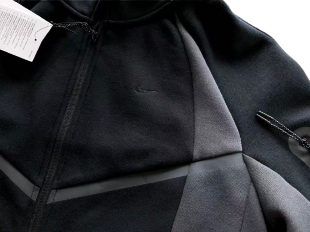 NEW SZN Tech Fleece Tracksuit - Black & Grey