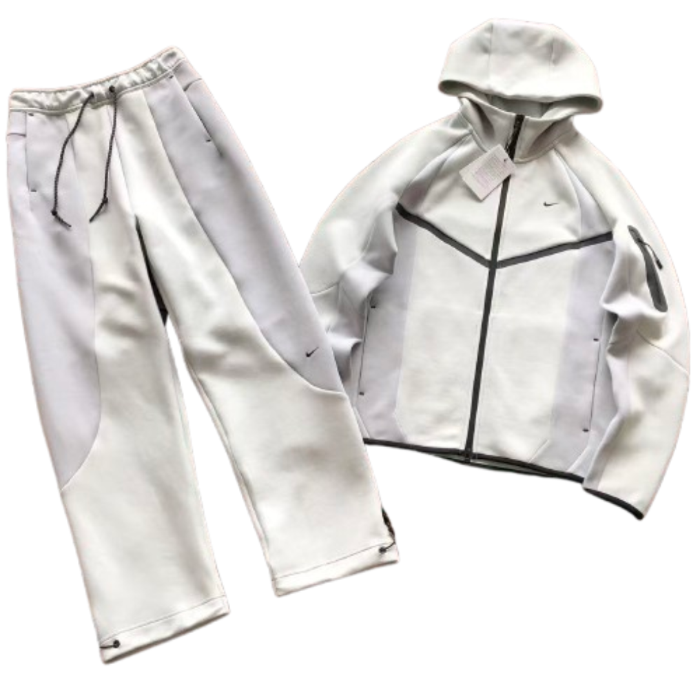 NEW SZN Tech Fleece Tracksuit - Heather Grey