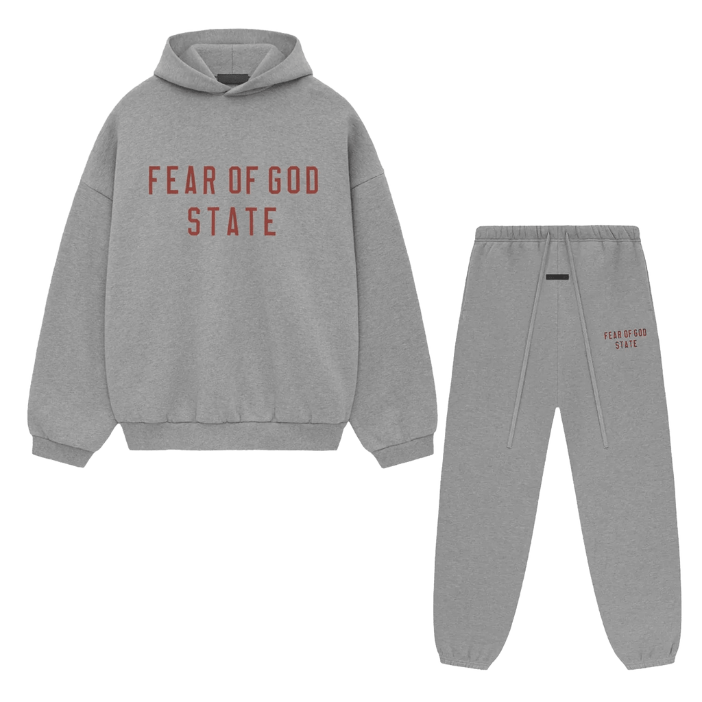 Essential Tracksuit - Dark Heather State