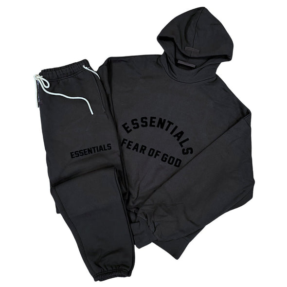 Essential Tracksuit - Jet Black