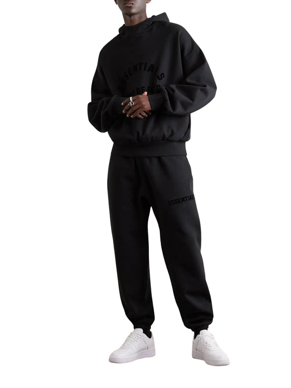 Essential Tracksuit - Jet Black