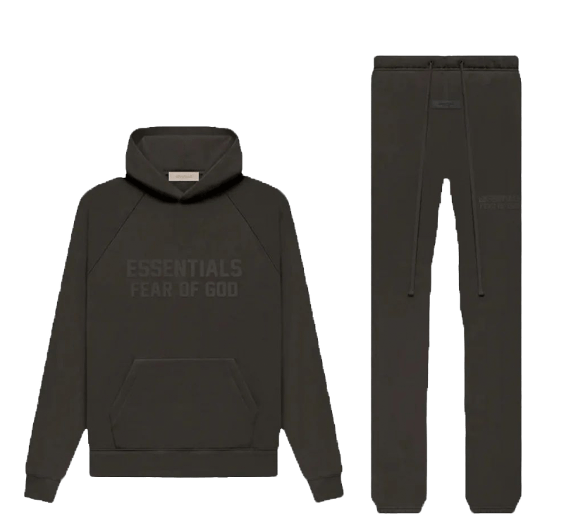 Essential Tracksuit - Off Black