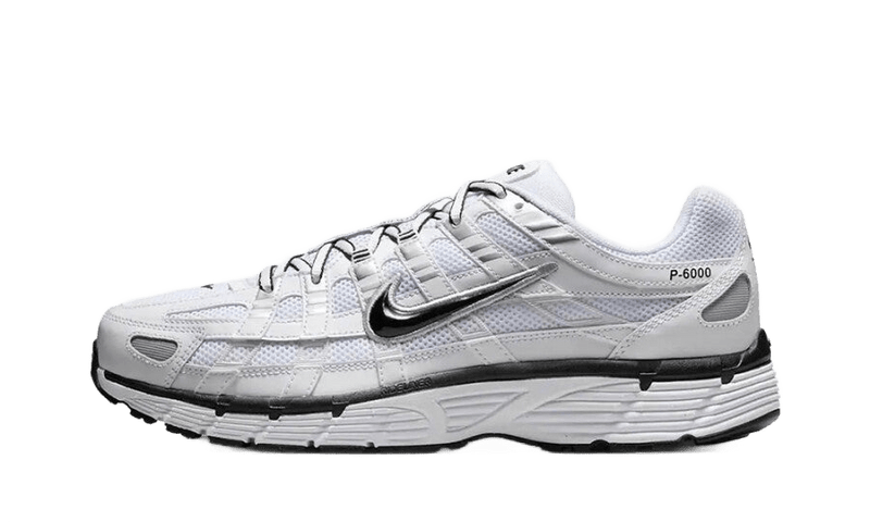 P6000 - White Metallic Silver Black