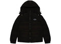 Trapstar Hyperdrive Detachable Hooded Puffer Jacket - (TRIPLE BLACK) Wreps